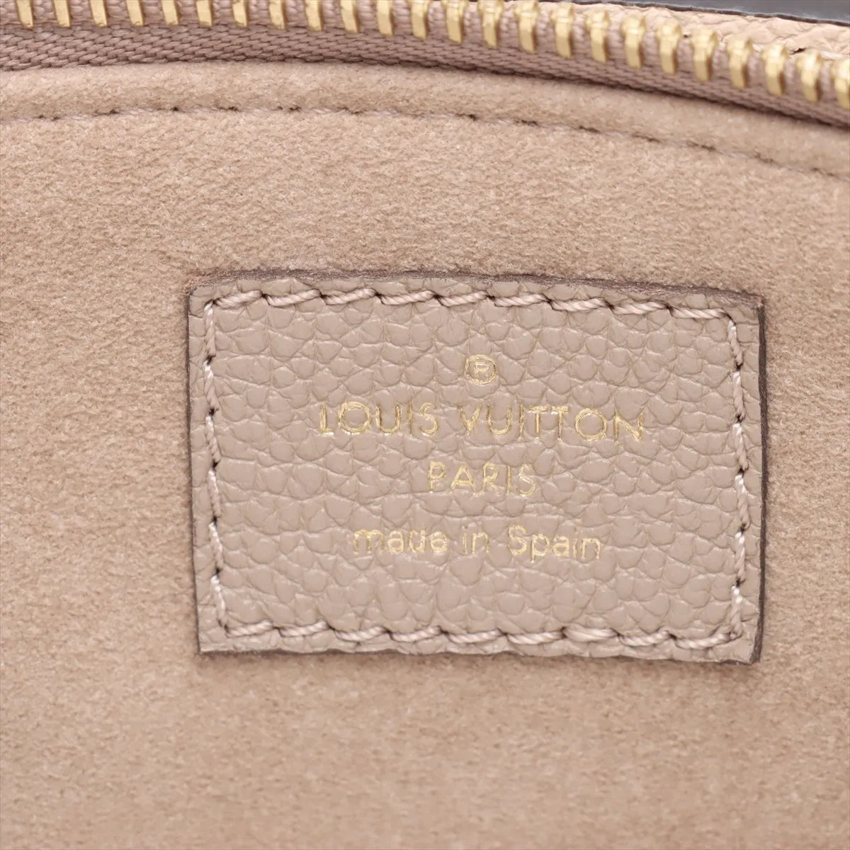 Louis Vuitton Monogram Empreinte Petit Palais PM M58914 Beige