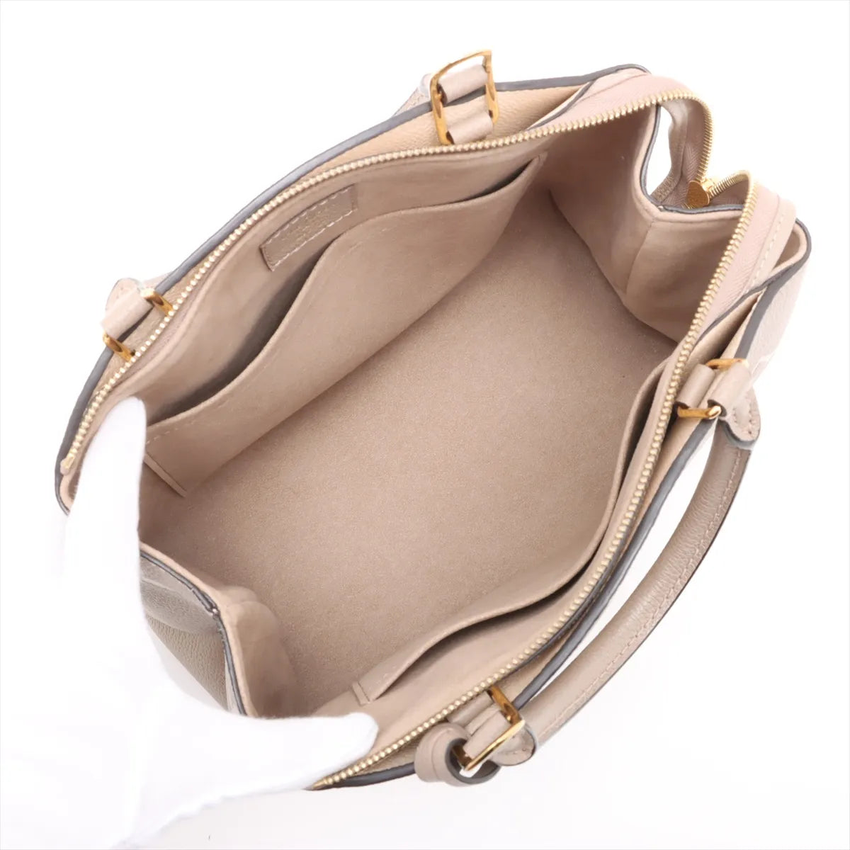 Louis Vuitton Monogram Empreinte Petit Palais PM M58914 Beige