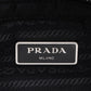 Prada Tessuto Quilt nylon x leather Shoulder bag Black