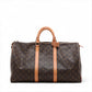 Louis Vuitton Monogram Keepall 50 M41426 FL0999 Brown