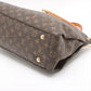 Louis Vuitton Monogram Pallas M41175 SN1126 brown x red