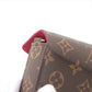 Louis Vuitton Monogram Pochette Felicie M81896 Brown