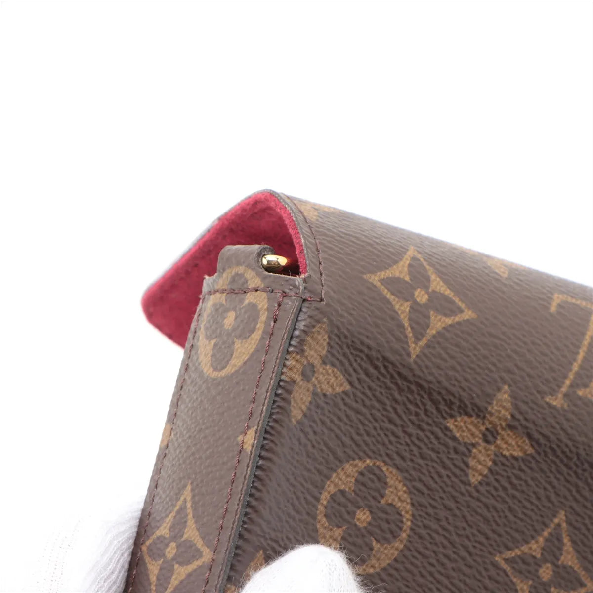 Louis Vuitton Monogram Pochette Felicie M81896 Brown