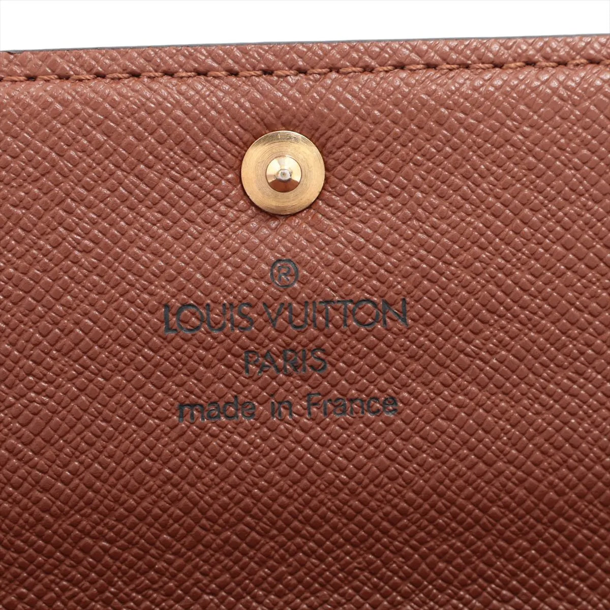 Louis Vuitton Monogram Pochette Porte Monecredit M61725 MB0014 Brown Long Wallet