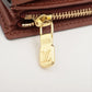 Louis Vuitton Monogram Pochette Porte Monecredit M61725 MB0014 Brown Long Wallet