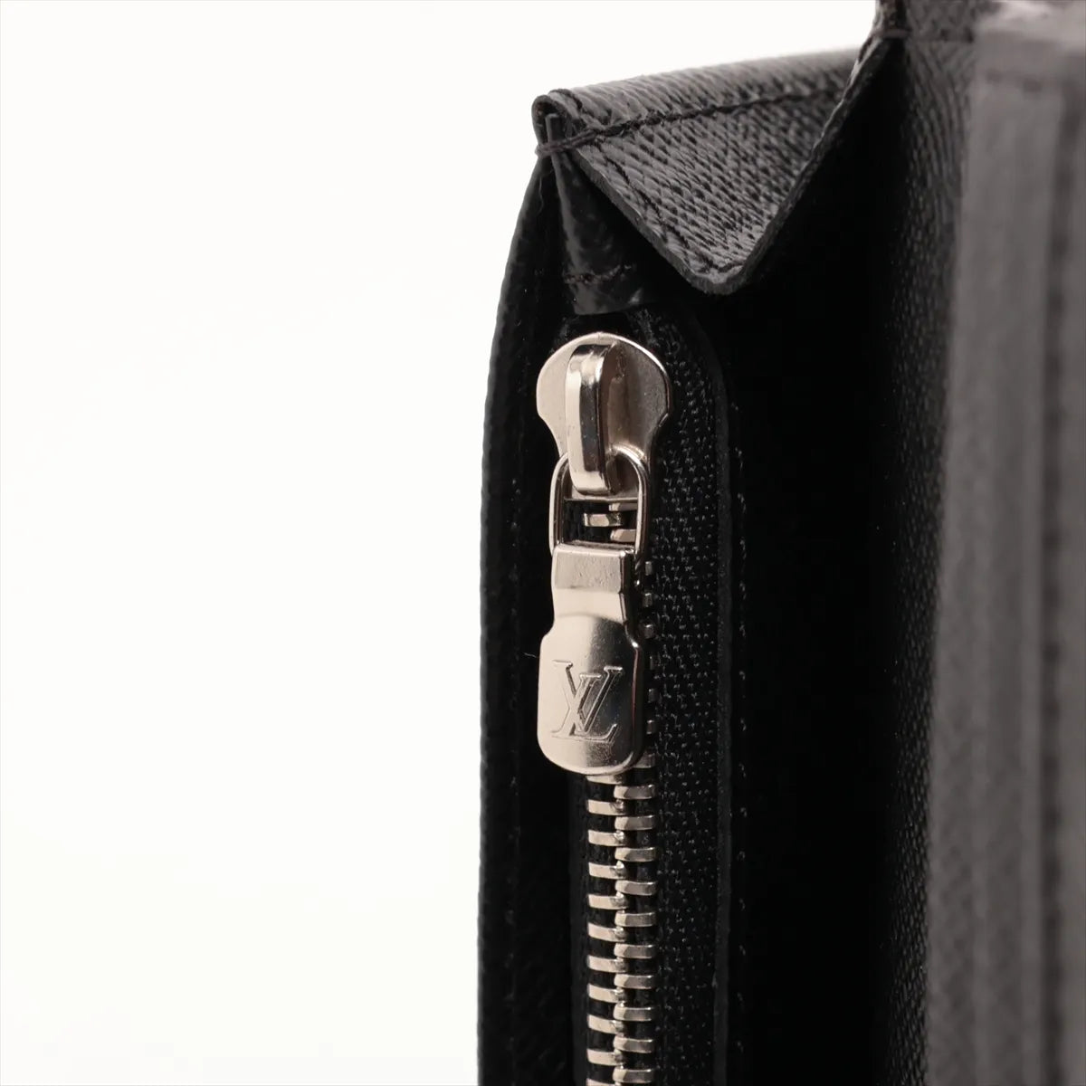 Louis Vuitton Damier Graphite Portefeuille Brazza N62665 TH4122 Black Long Wallet