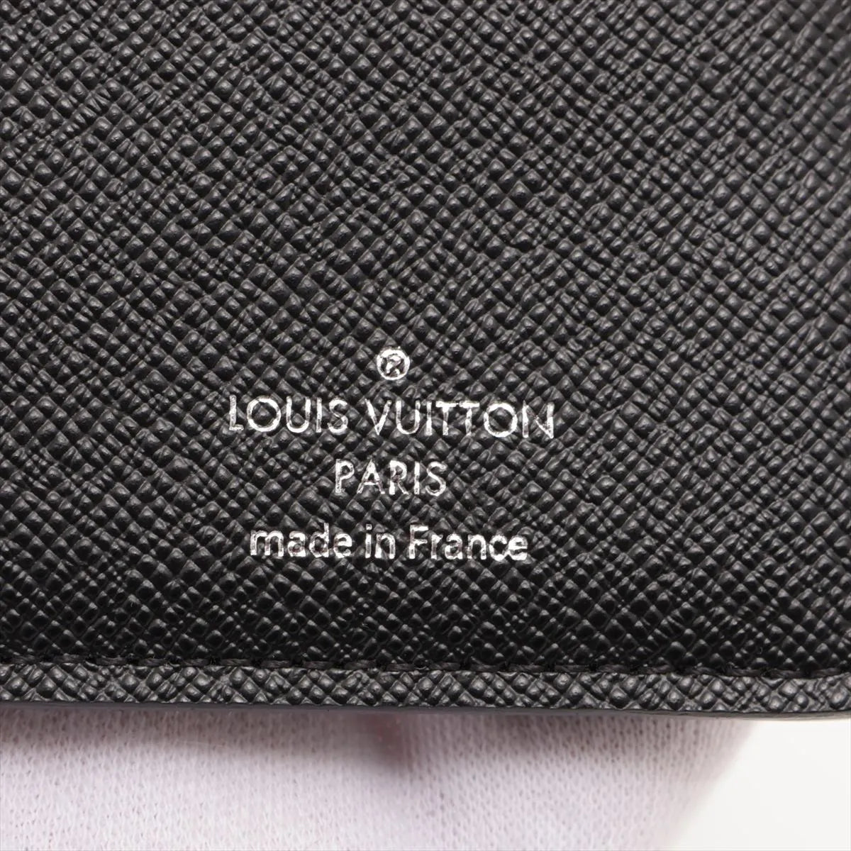 Louis Vuitton Damier Graphite Portefeuille Brazza N62665 TH4122 Black Long Wallet
