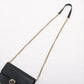 Gucci Interlocking G Leather Chain Wallet Black 615523
