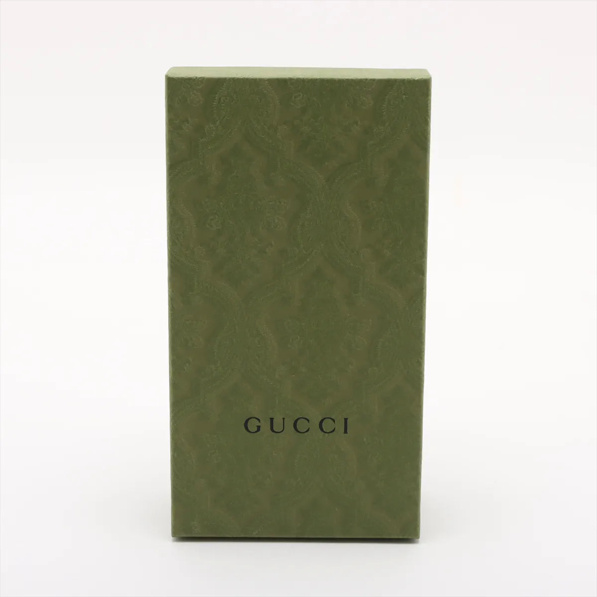Gucci Interlocking G Leather Chain Wallet Black 615523