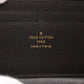 Louis Vuitton monogram reverse Portofeuille Clemence M82336 Brown Zip Round Wallet