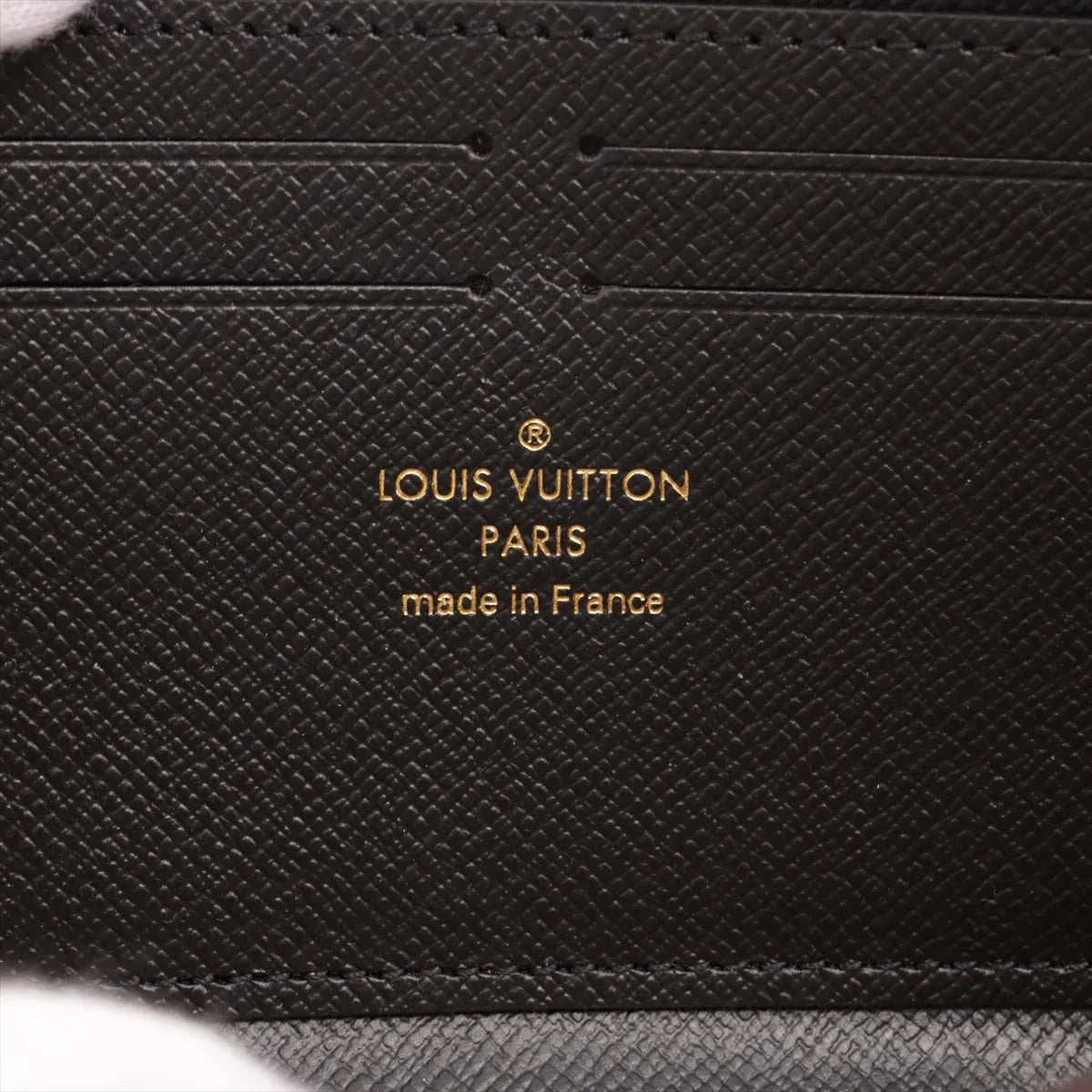 Louis Vuitton monogram reverse Portofeuille Clemence M82336 Brown Zip Round Wallet