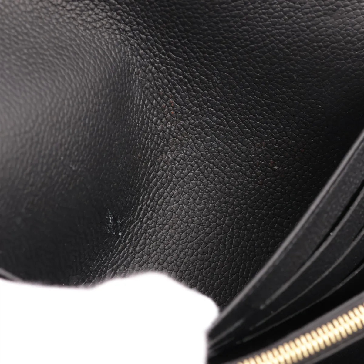 Louis Vuitton monogram empreinte Portefeuille Sarah M82257 Noir Long Wallet