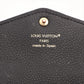 Louis Vuitton monogram empreinte Portefeuille Sarah M82257 Noir Long Wallet