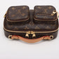 Louis Vuitton Monogram utility crossbody M80446 Brown