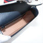 Gucci GG Supreme Dionysus PVC & leather Shoulder bag Beige x navy 725548