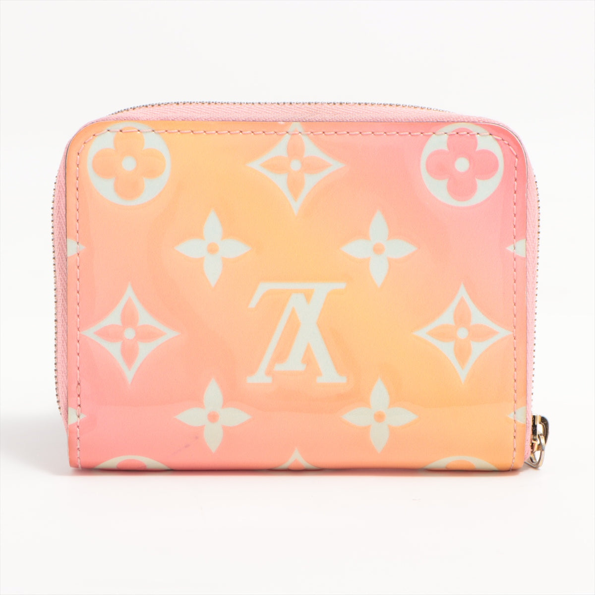 Louis Vuitton Vernis Zippy Coin Purse M64160 TS4178 Sunrise Coin purse