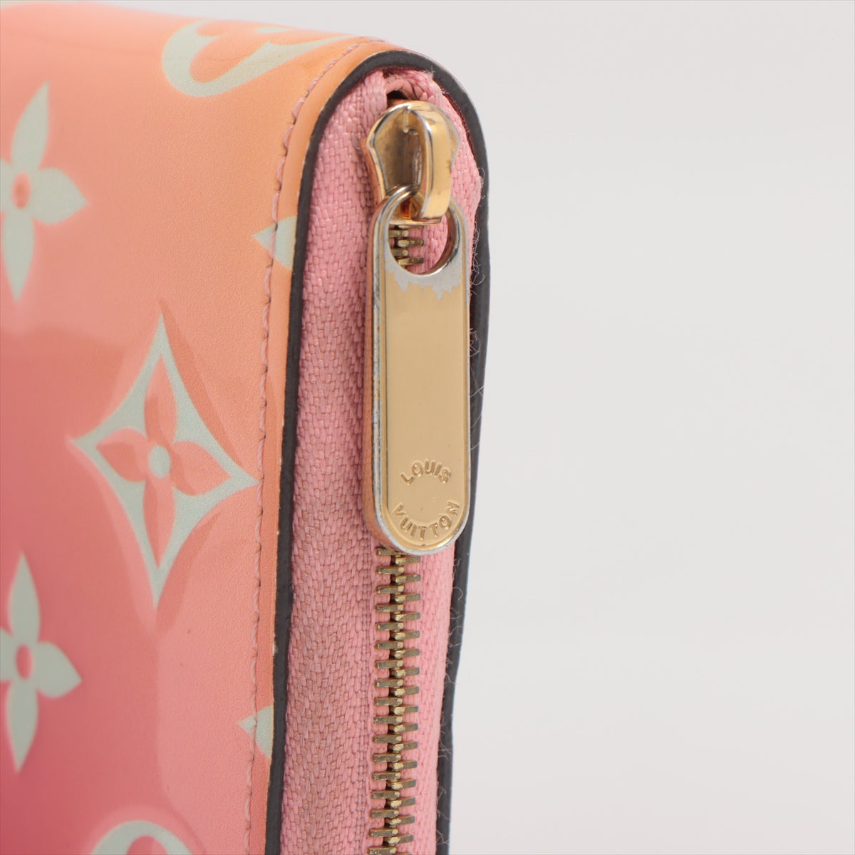 Louis Vuitton Vernis Zippy Coin Purse M64160 TS4178 Sunrise Coin purse