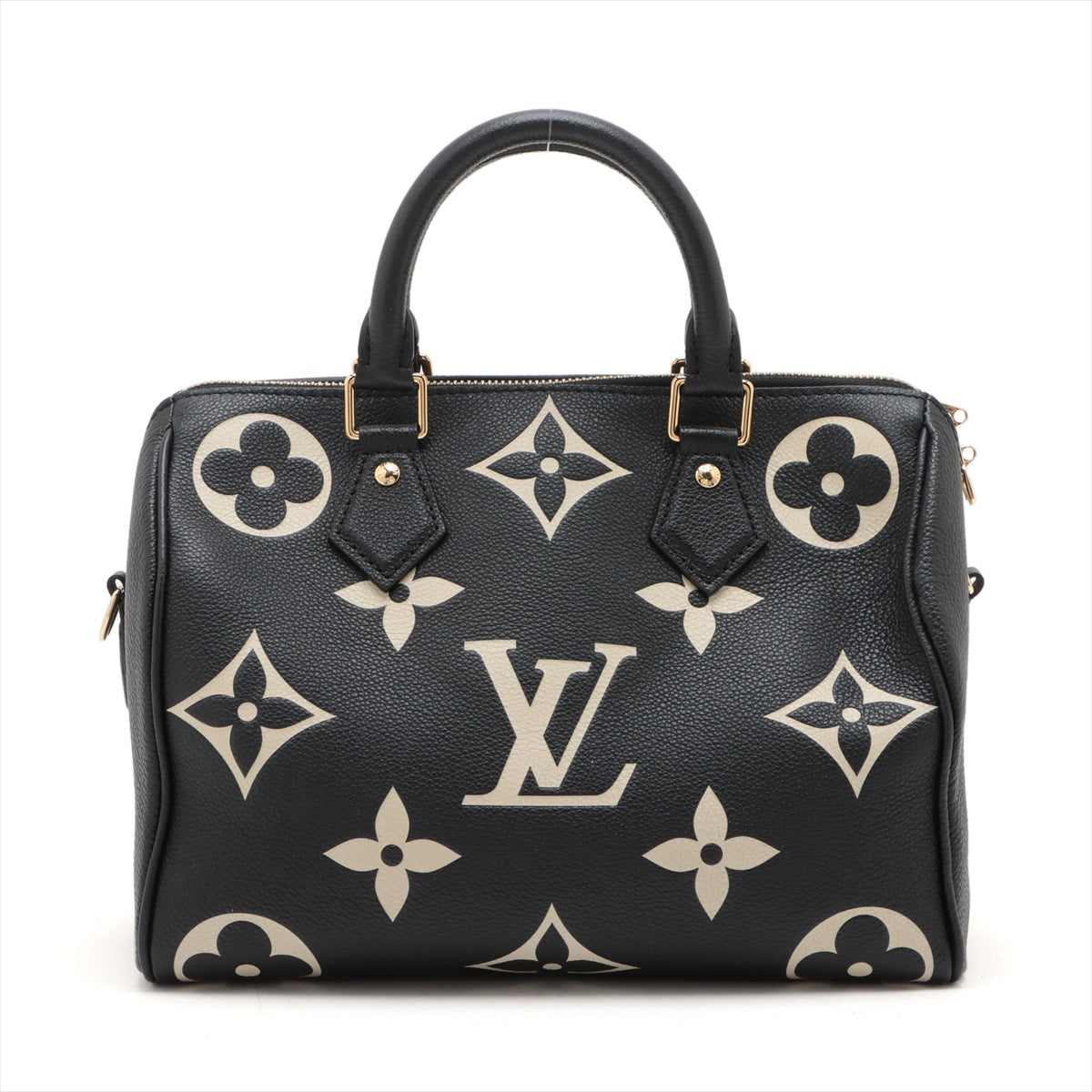 Louis Vuitton Bicolor Monogram Empreinte Speedy Bandouliere 25