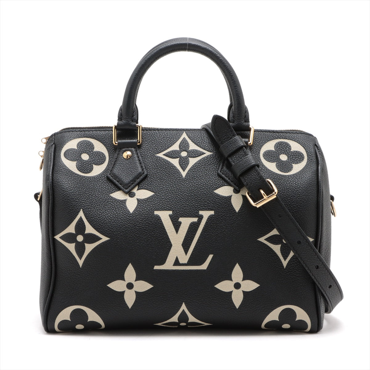 Louis Vuitton Bicolor Monogram Empreinte Speedy Bandouliere 25