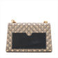 Gucci GG Supreme PVC & leather Chain Shoulder Bag