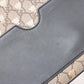 Gucci GG Supreme PVC & leather Chain Shoulder Bag