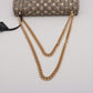 Gucci GG Supreme PVC & leather Chain Shoulder Bag