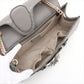 Gucci Micro Guccissima Leather Chain Shoulder Bag Gray 449635