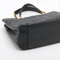 Chanel GST Caviar Skin Chain Tote Bag Black Gold Metal Fittings 16192382