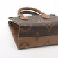 Louis Vuitton Monogram Giant Reverse On the Go BB M46839 Brown