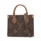 Louis Vuitton Monogram Giant Reverse On the Go BB M46839 Brown