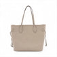Louis Vuitton Monogram Empreinte Neverfull MM M45686 Beige