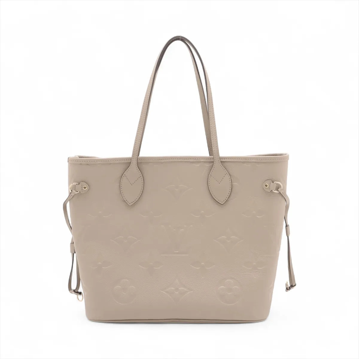 Louis Vuitton Monogram Empreinte Neverfull MM M45686 Beige