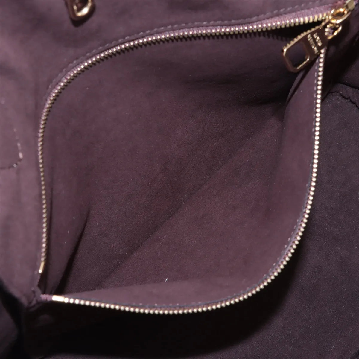 Louis Vuitton Monogram Empreinte Neverfull MM M45686 Beige