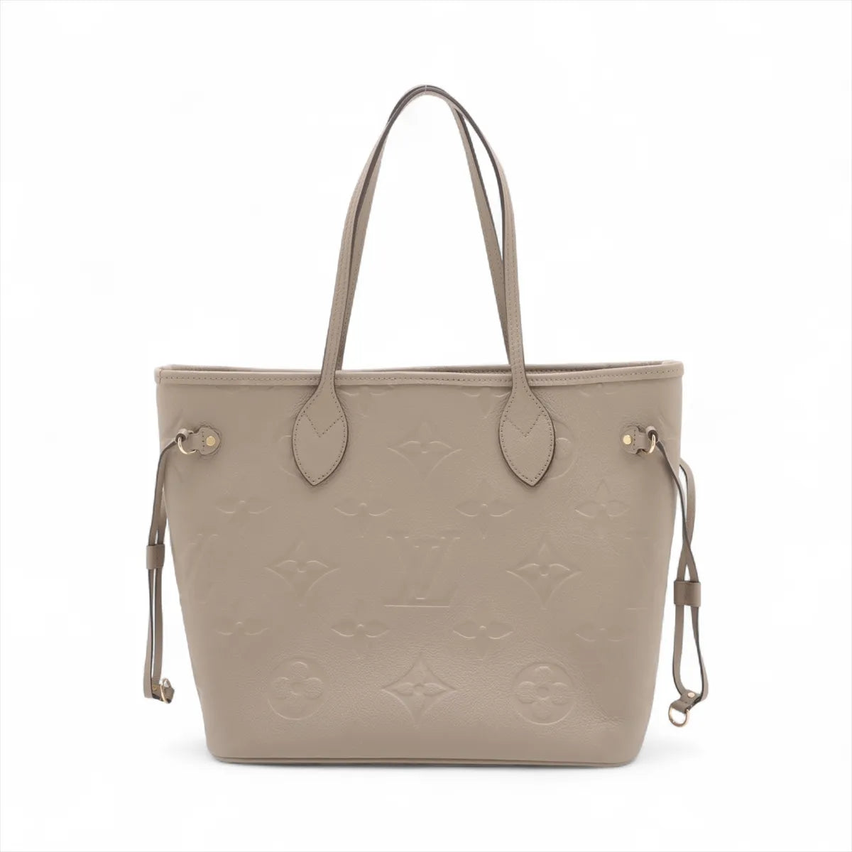 Louis Vuitton Monogram Empreinte Neverfull MM M45686 Beige