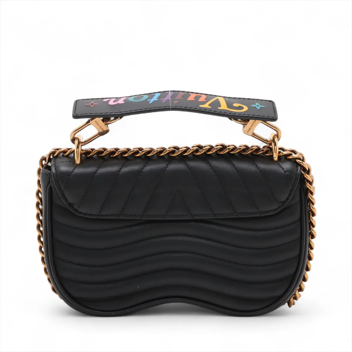 Louis Vuitton New Wave PM chain bag M51683 FL4199 Black