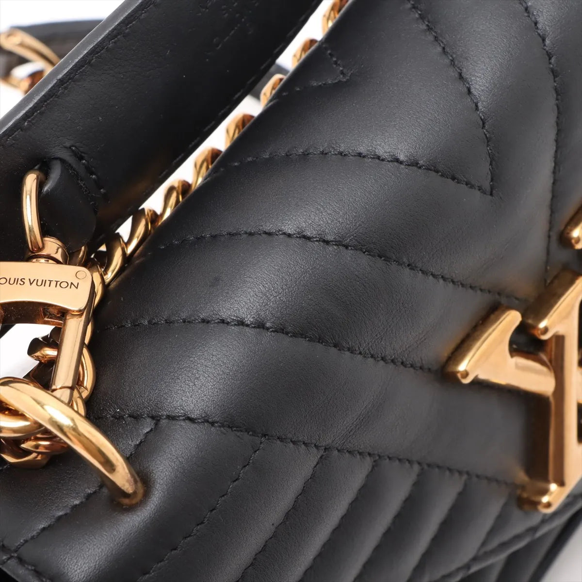 Louis Vuitton New Wave PM chain bag M51683 FL4199 Black