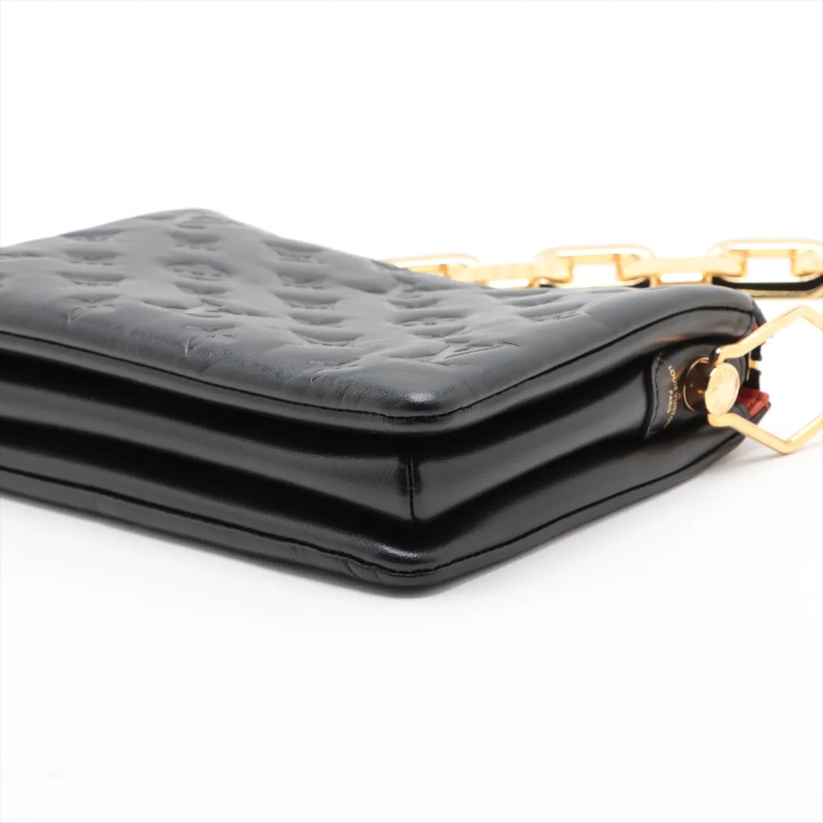 Louis Vuitton Monogram embossed Coussin-BB M21259 Black