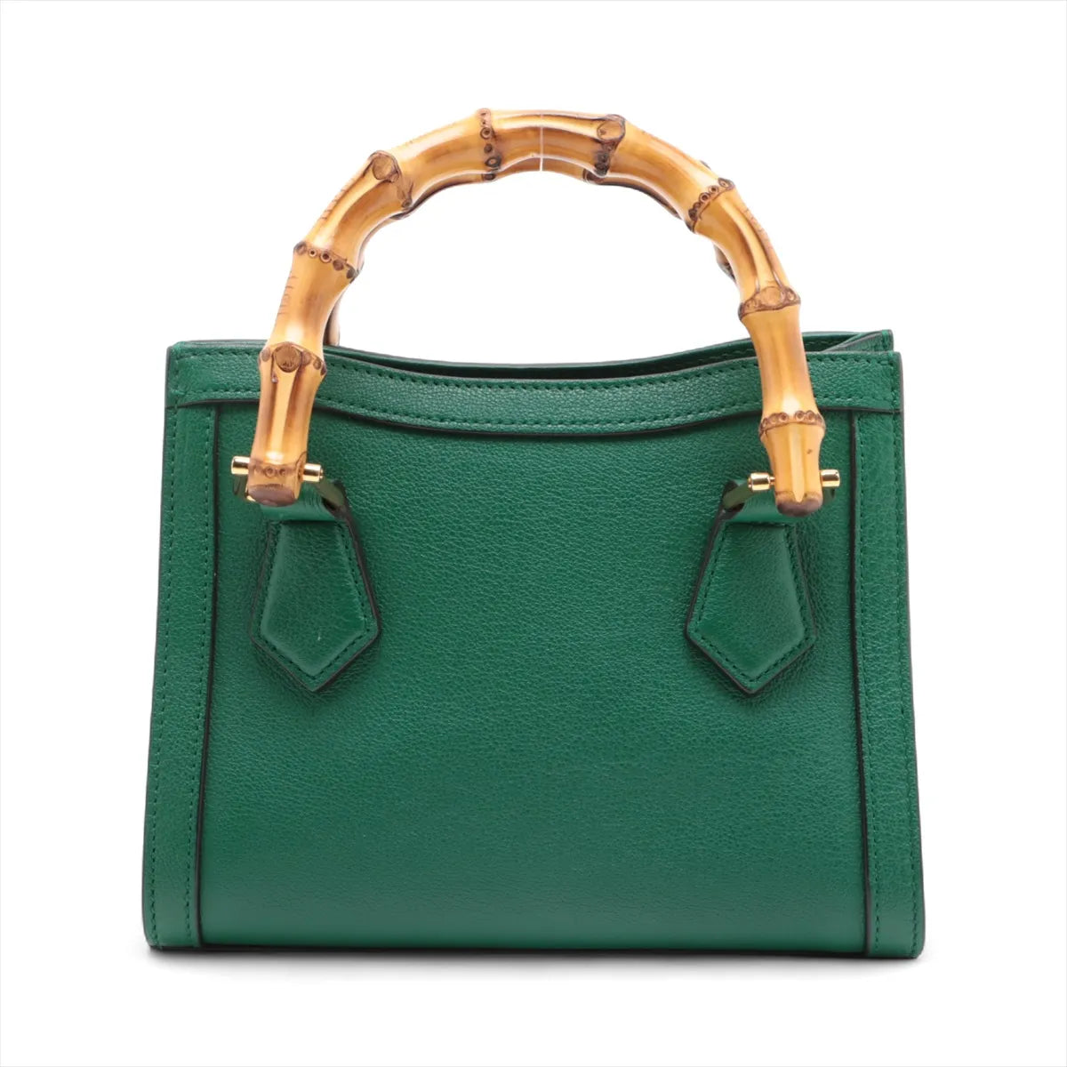 Gucci Bamboo Diana Leather 2 Way Handbag Bamboo 655661