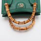 Gucci Bamboo Diana Leather 2 Way Handbag Bamboo 655661