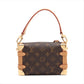 Louis Vuitton Monogram side trunk mm M46358 Brown
