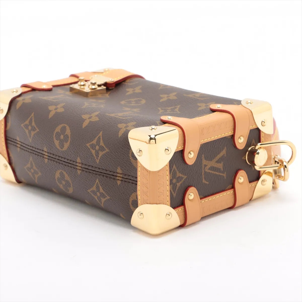 Louis Vuitton Monogram side trunk mm M46358 Brown