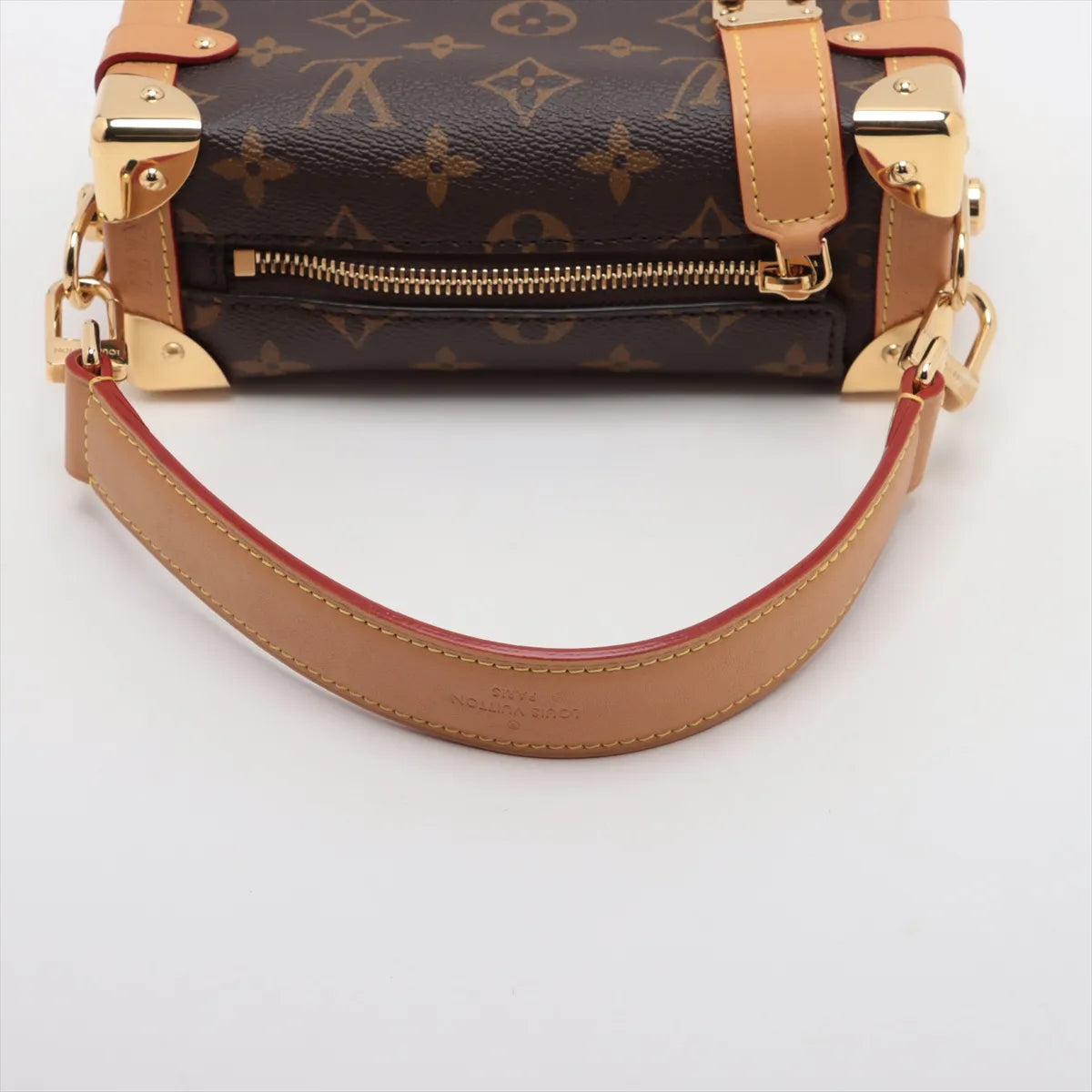 Louis Vuitton Monogram side trunk mm M46358 Brown