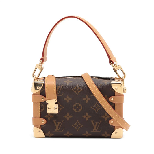 Louis Vuitton Monogram side trunk mm M46358 Brown