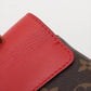 Louis Vuitton Monogram Rocky BB M44322 brown x red