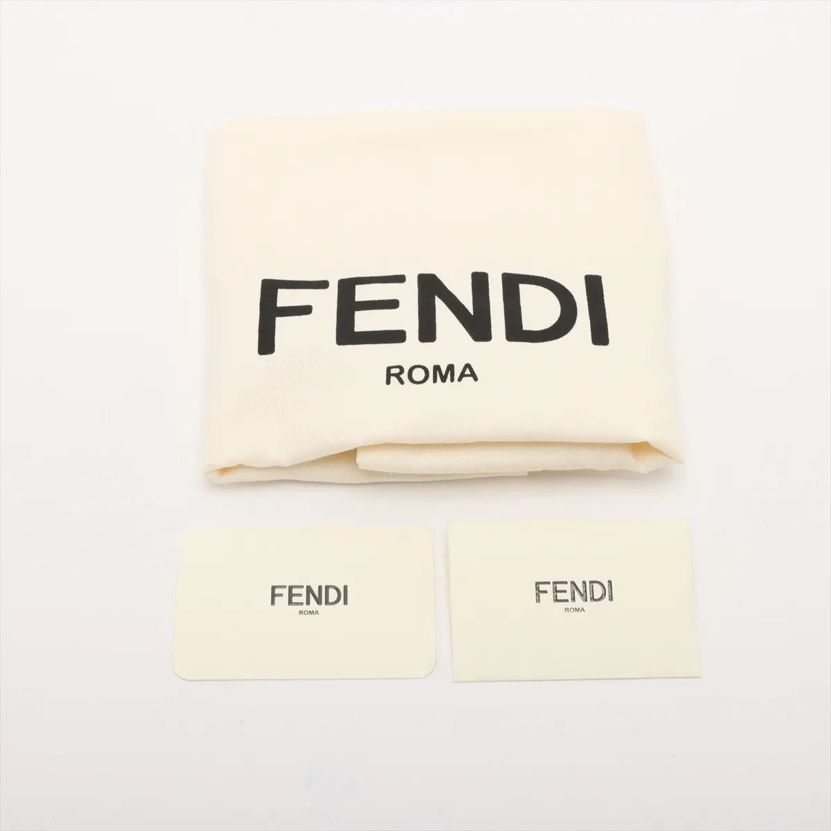 Fendi Sunshine Small Leather 2 Way Handbag White 8BH394