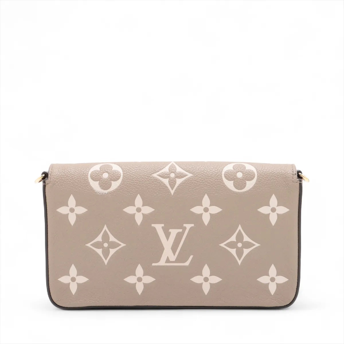 Louis Vuitton Monogram Empreinte Pochette Felicie M82610 Beige
