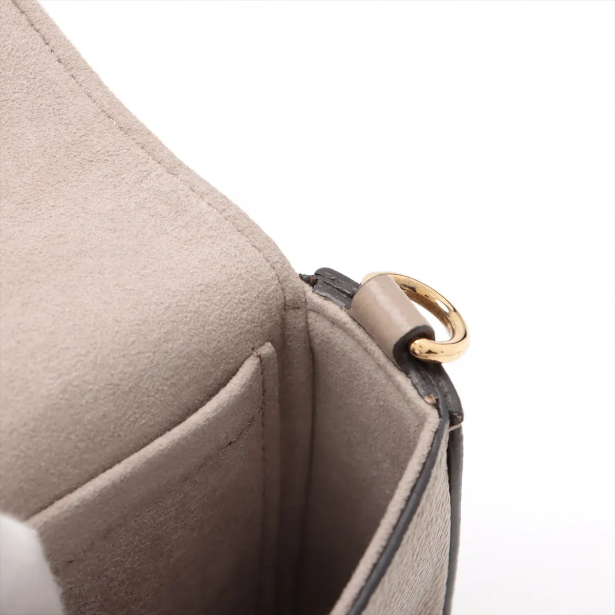 Louis Vuitton Monogram Empreinte Pochette Felicie M82610 Beige