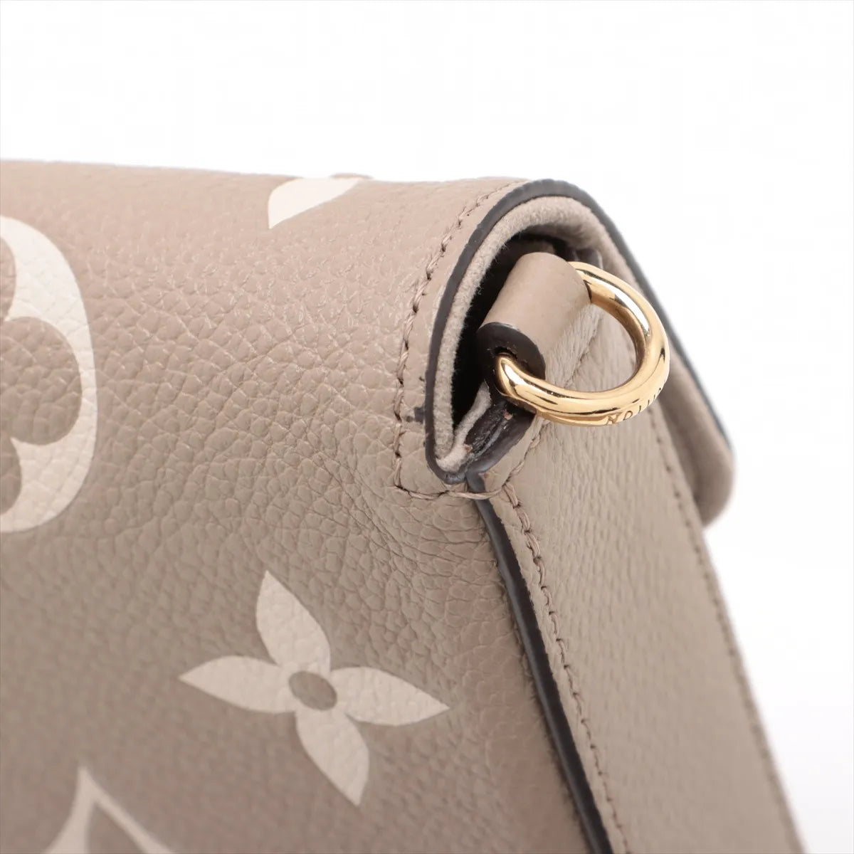 Louis Vuitton Monogram Empreinte Pochette Felicie M82610 Beige