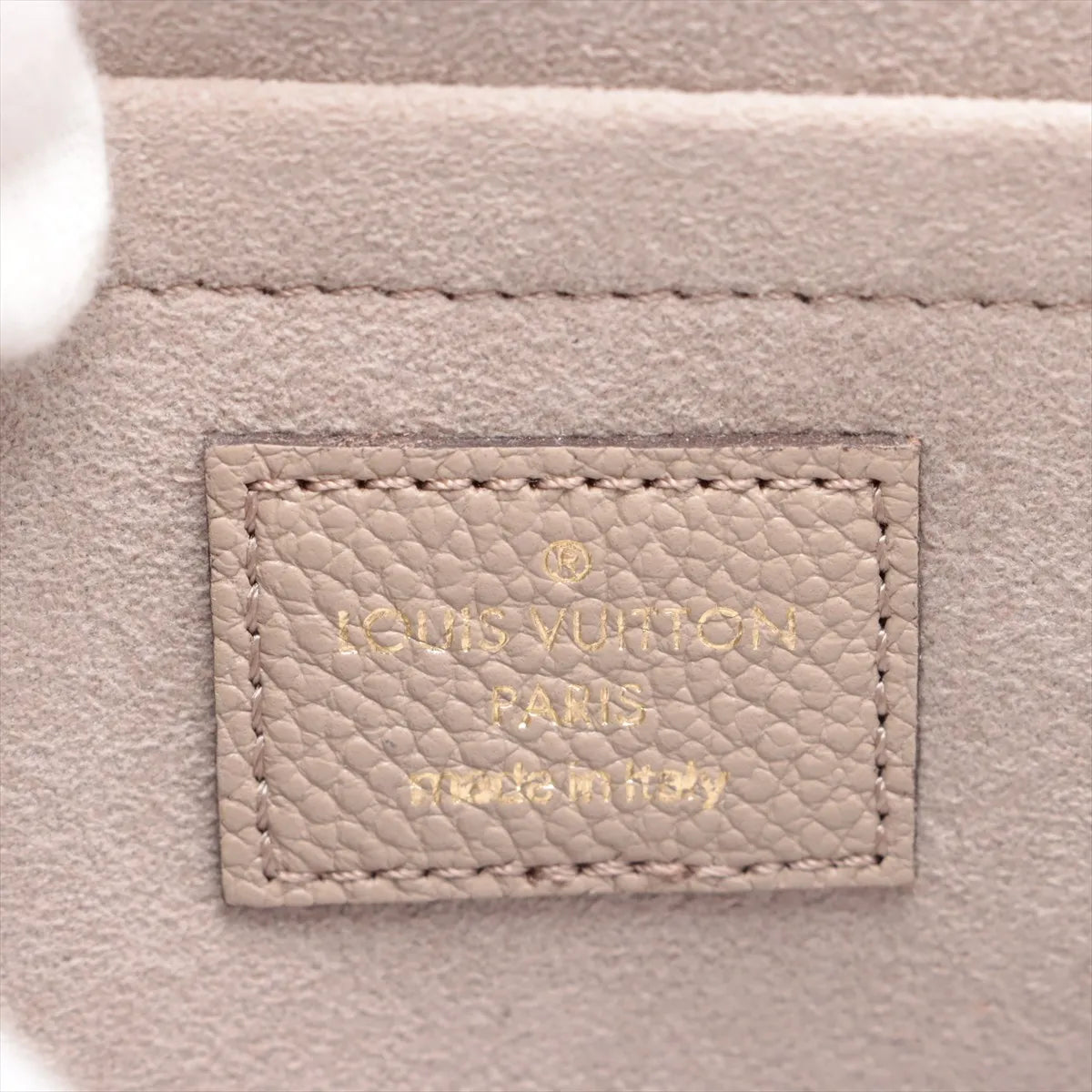 Louis Vuitton Monogram Empreinte Pochette Felicie M82610 Beige