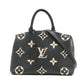 Louis Vuitton monogram empreinte Grand Palais MM M45842 black x beige